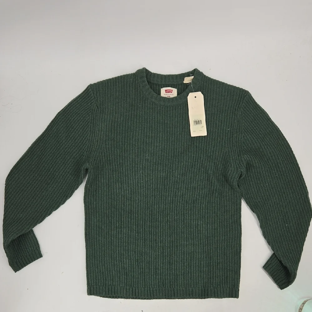 Levi's Forest Green Crewneck Sweater - Picture 1 of 11